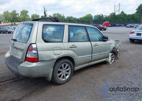 2007 Subaru Forester 2.5X from USA, damaged, VIN JF1SG65617H723412